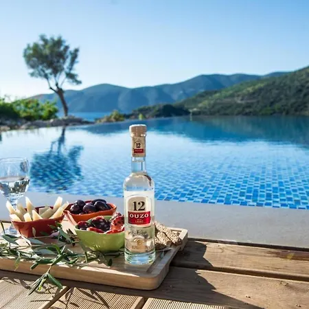 ヴィラ Del Mar 18 Guests - - Front Évyiros